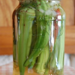 Grandma Oma's Pickled Okra