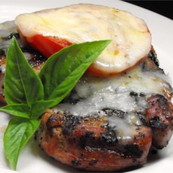 Amazing 'Pizza' Pork Chops