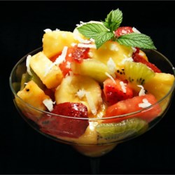 Pina Colada Fruit Salad