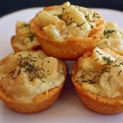 Blue Cheese and Pear Tartlets