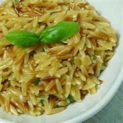 Orzo with Parmesan and Basil