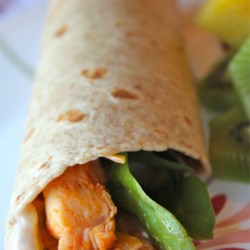 Simple Sweet and Spicy Chicken Wraps