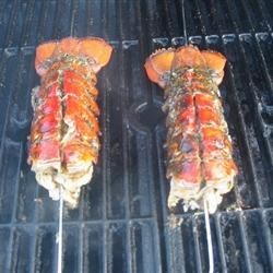 Grilled Rock Lobster Tails