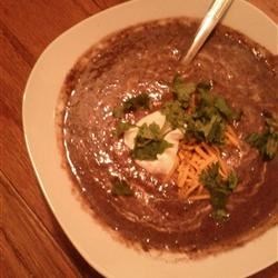 Fast and Delicious Black Bean Soup