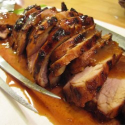 Tangy Grilled Pork Tenderloin