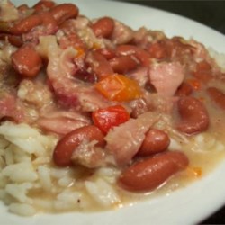 Spicy Red Beans With Fennel Seed