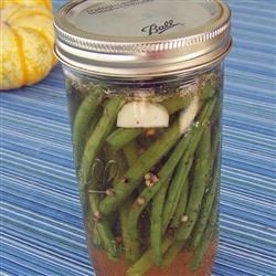 Cold-Pickled Green Beans