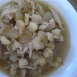 Slow Cooker Posole with Pork and Chicken