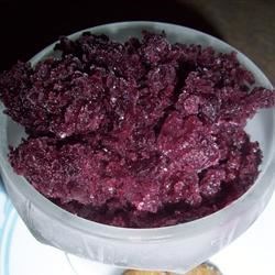 Blueberry Granita