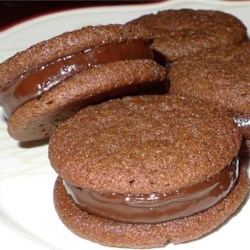 Chocolate Mint-Filled Cookies Recipe