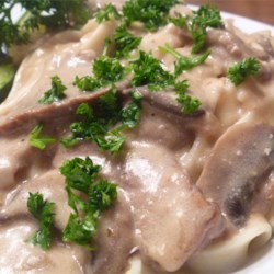 Rich and Creamy Beef Stroganoff