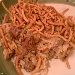 Chow Mein Noodle Casserole