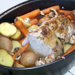 Pork Butt Roast with Vegetables