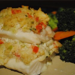 Crab Stuffed Haddock