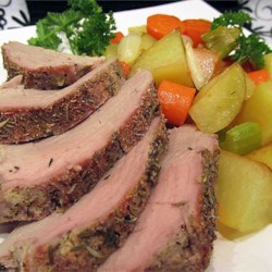 Herb Roasted Pork Loin and Potatoes