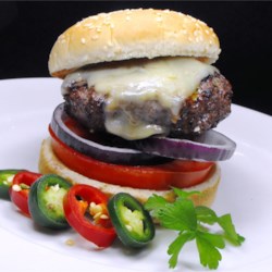 Jalapeno-Garlic-Onion Cheeseburgers