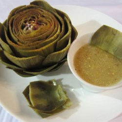 Lemon and Mustard Dipping Sauce for Artichokes