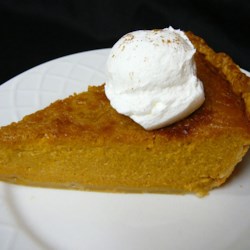 Mrs. Sigg's Fresh Pumpkin Pie