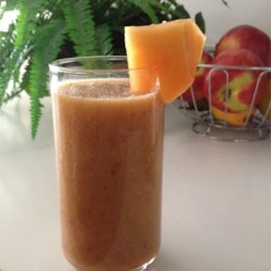 mango peach smoothie