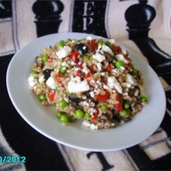 Mediterranean Brown Rice Salad