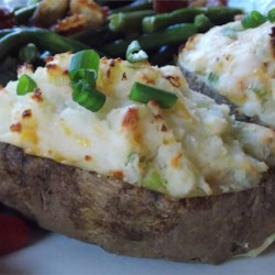 Healthier Ultimate Twice Baked Potatoes