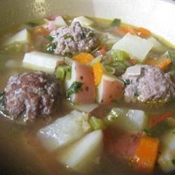 Homemade Albondigas Soup Recipe