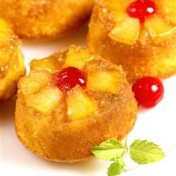 Pineapple Upside Down Cupcakes