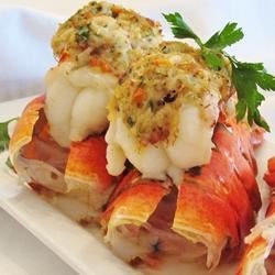 Crab-Stuffed Lobster Tail