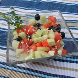 Cucumber and Blue Cheese Salad