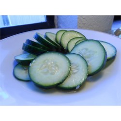 Easy Tangy Cucumber Salad