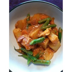 Chicken Navratan Curry (Indian)