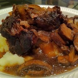 Mushroom Slow Cooker Roast Beef