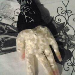 Halloween Popcorn Hands