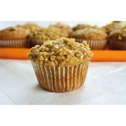 Pumpkin Muffins with Streusel Topping  Recipe