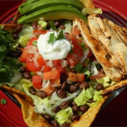 Grilled Chicken Taco Salad Recipe