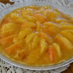 Fresh Peach Pie I