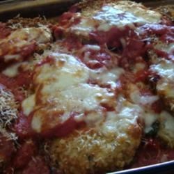 Crunchy Eggplant Parmesan