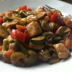 Stir-Fried Vegetables with Chicken or Pork