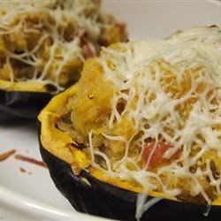 Gingery Quinoa-Stuffed Acorn Squash