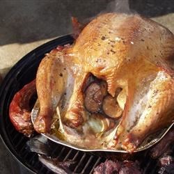 Grilling A Turkey