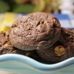 Chocolate Butterscotch Cookies With Cake Mix