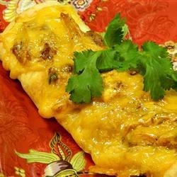 Turkey Cream Cheese Enchiladas