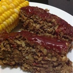 Vegetarian Mushroom-Walnut Meatloaf Recipe