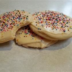 Old Fashioned Butter Cookies with Butter Frosting