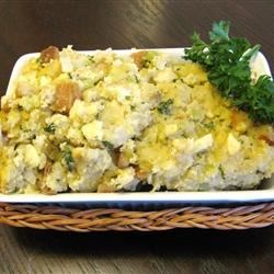 Apple Pecan Corn Bread Dressing Recipe