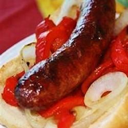 Festival-Style Grilled Italian Sausage Sandwiches