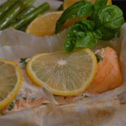 Parchment Baked Salmon