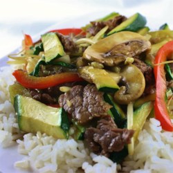 Asian Beef with Snow Peas