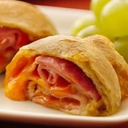 Ham and Cheese Crescent Roll-Ups Recipe