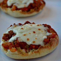 English Muffin Pizza